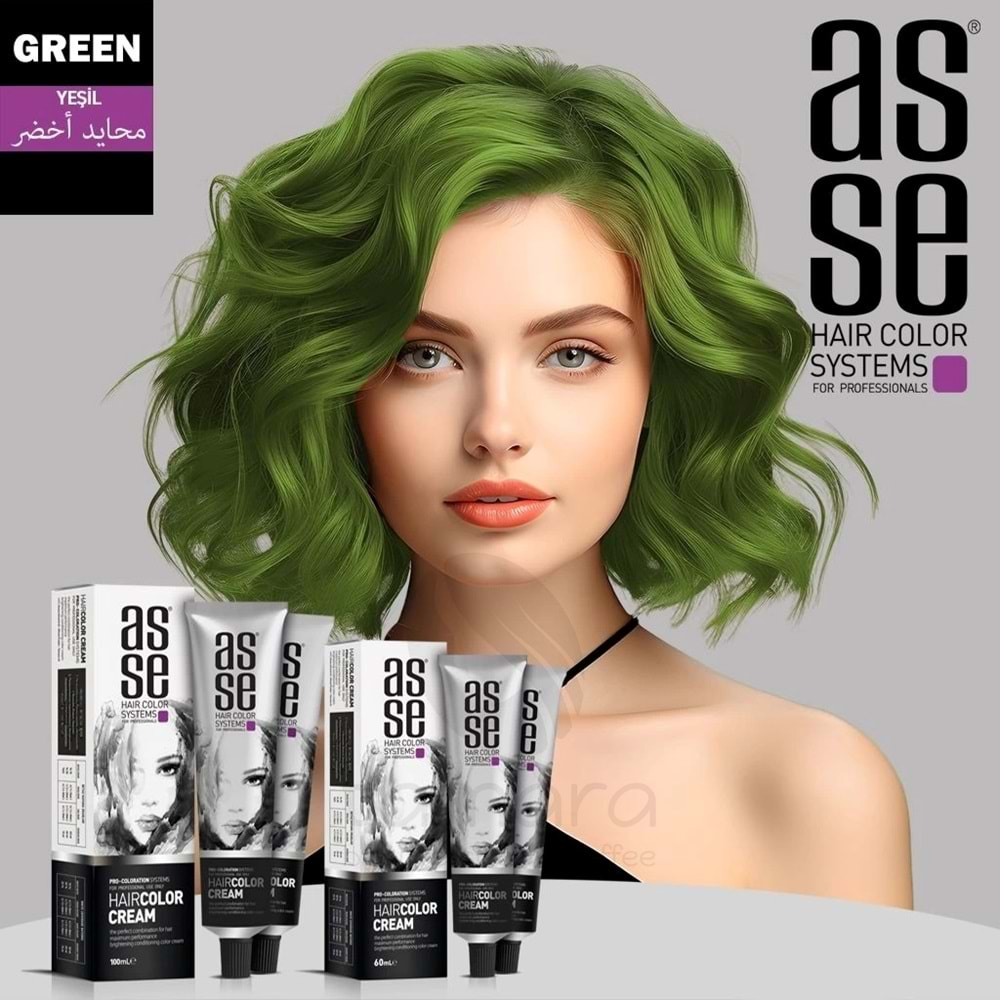 Asse Yeşil - 60ml Tüp Boya