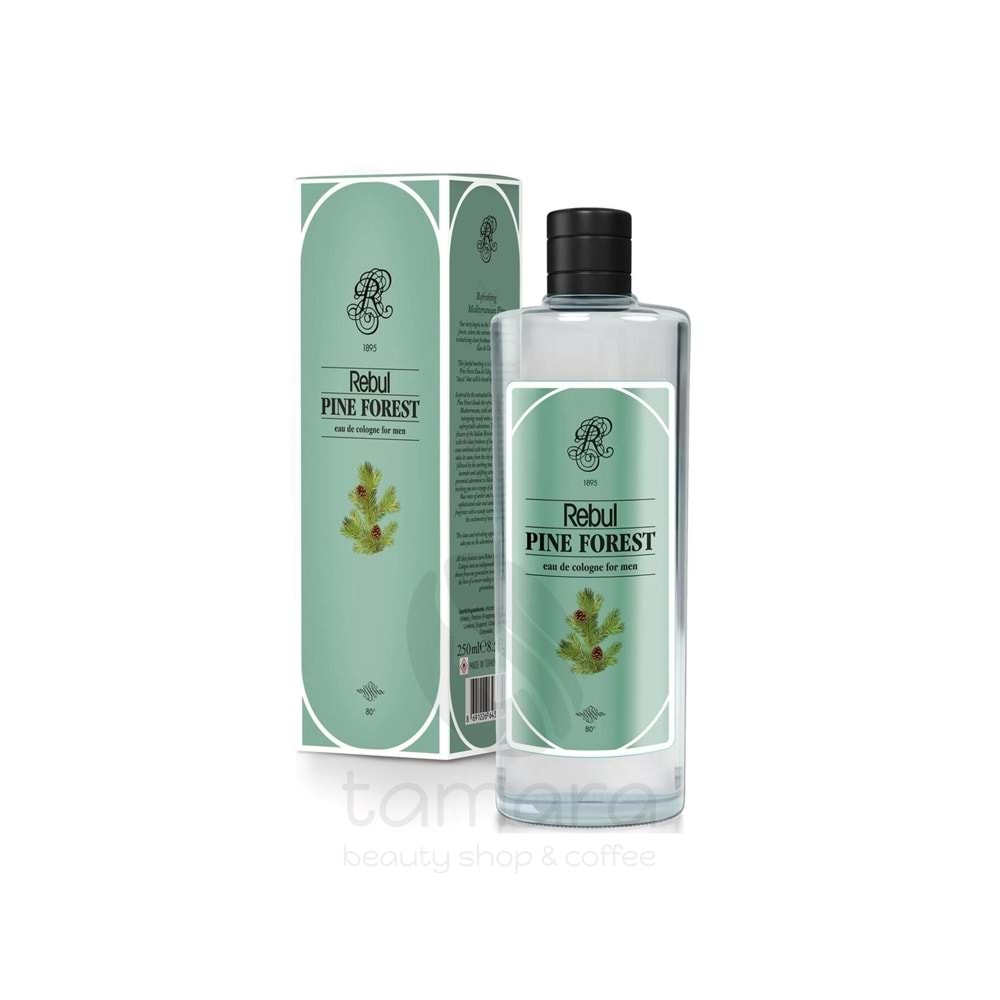 Rebul Pine Forest Kolonya Cam Şişe 250 ml