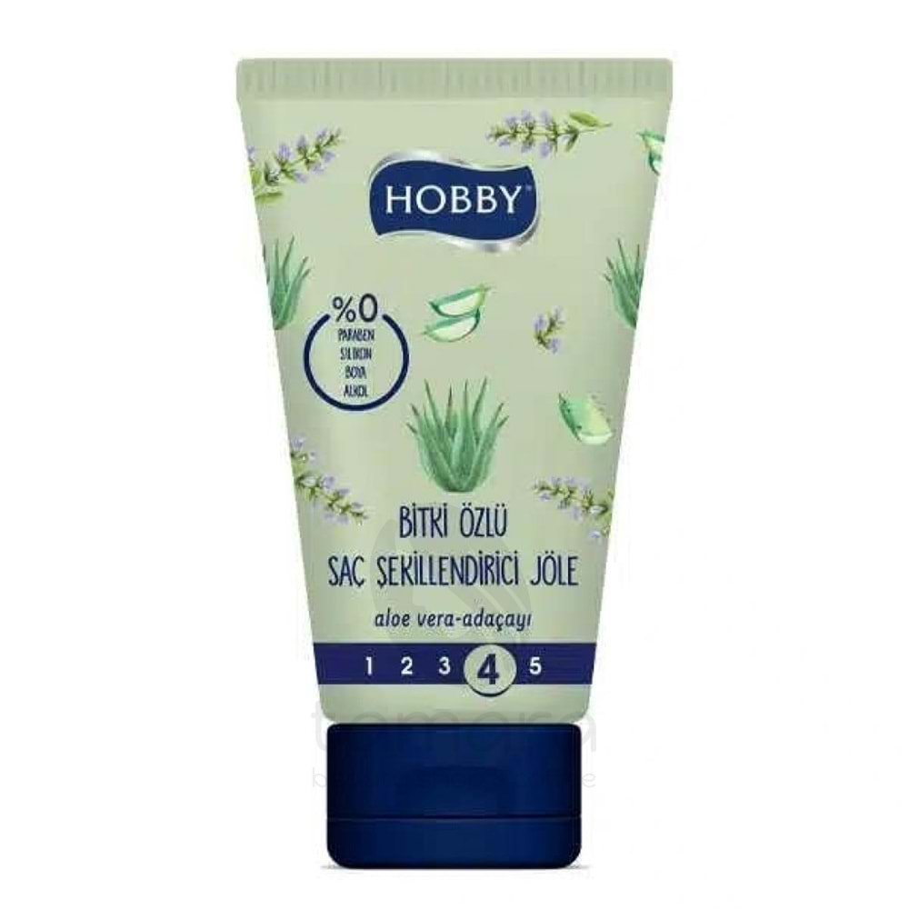 Hobby Bitki Özlü Aloe Vera Adaçayı Özlü Saç Şekillendirici Jöle 150 Ml