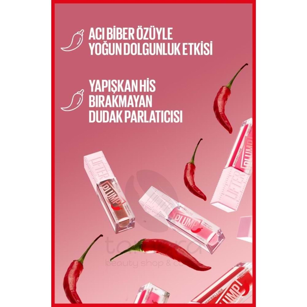 Maybelline New York Lifter Plump Dudak Parlatıcısı- 007 Coca Zing