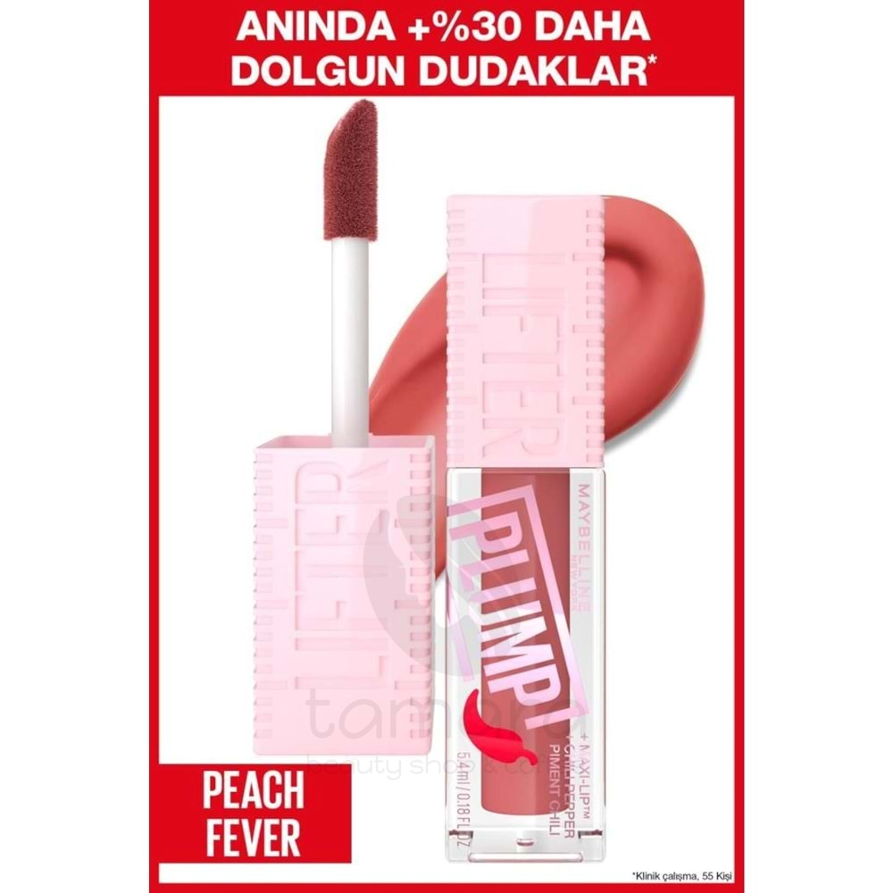 Maybelline New York Lifter Plump Dudak Parlatıcısı- 005 Peach Fever