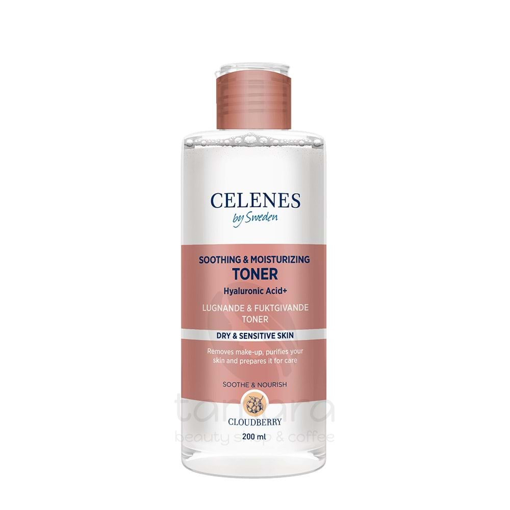 Celenes Cloudberry Nemlendirici & Yatıştırıcı Tonik 200 Ml