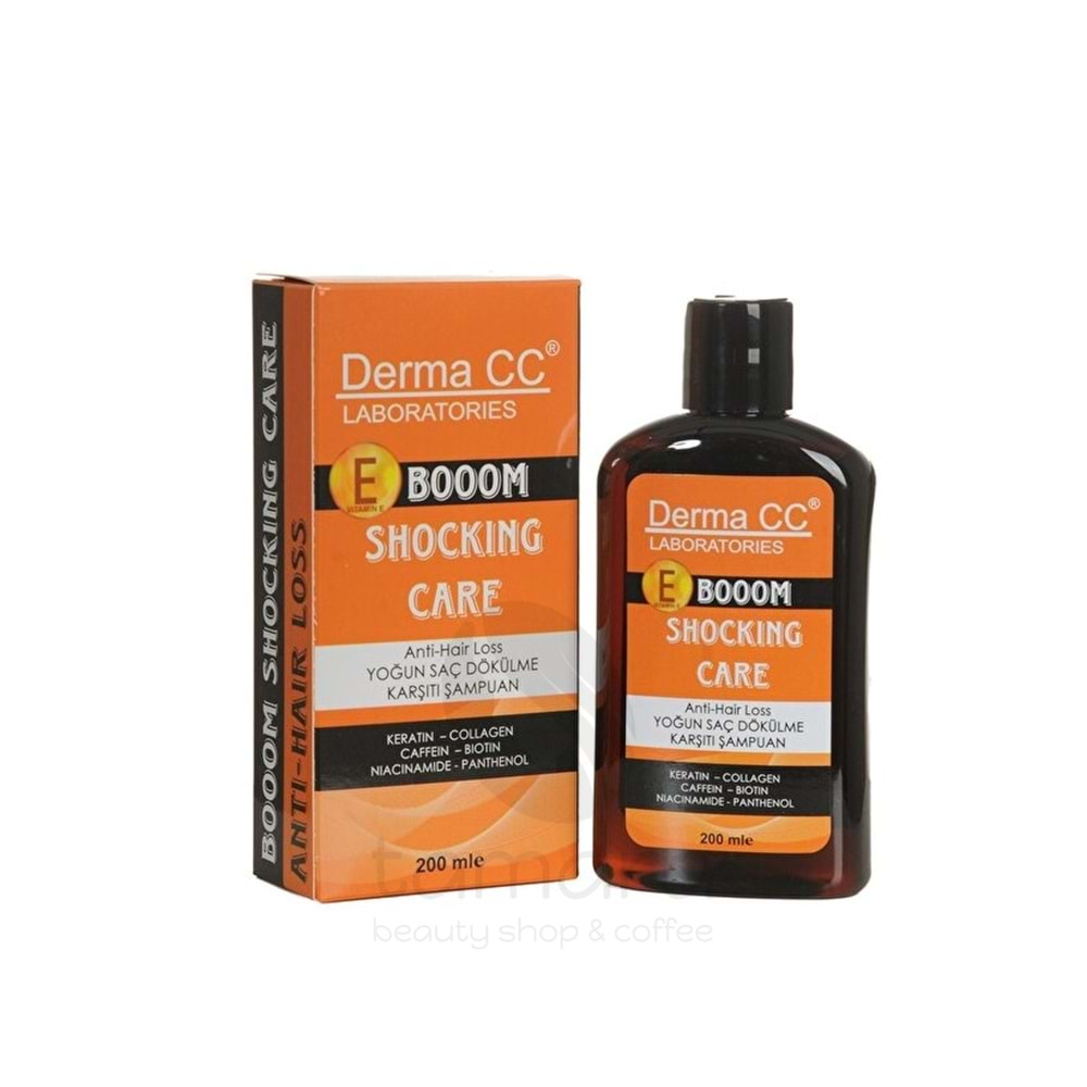 Derma CC Laboratories E Boom Yoğun Saç Dökülme Karşıtı Şampuan 200 ml