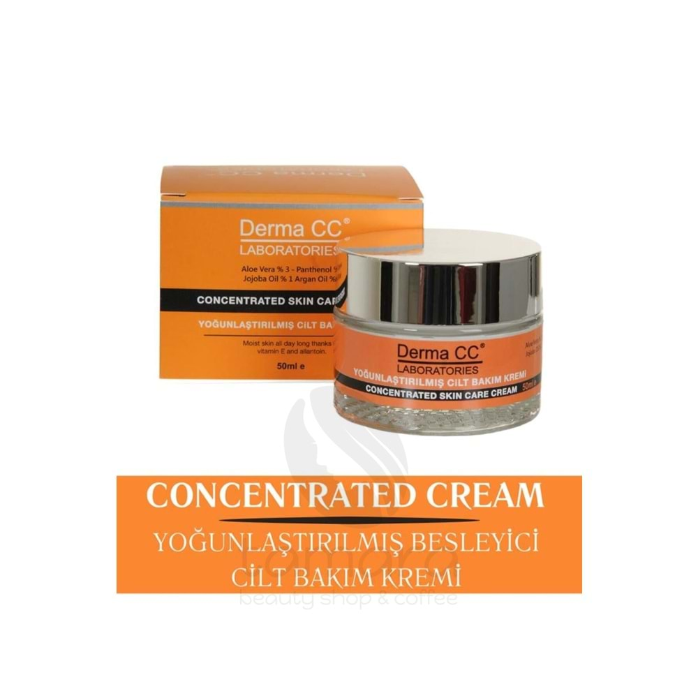 Derma CC Laboratories Concentrated Skin Care Cream - Yoğunlaştırılmış Cilt Bakım Kremi 50 Ml