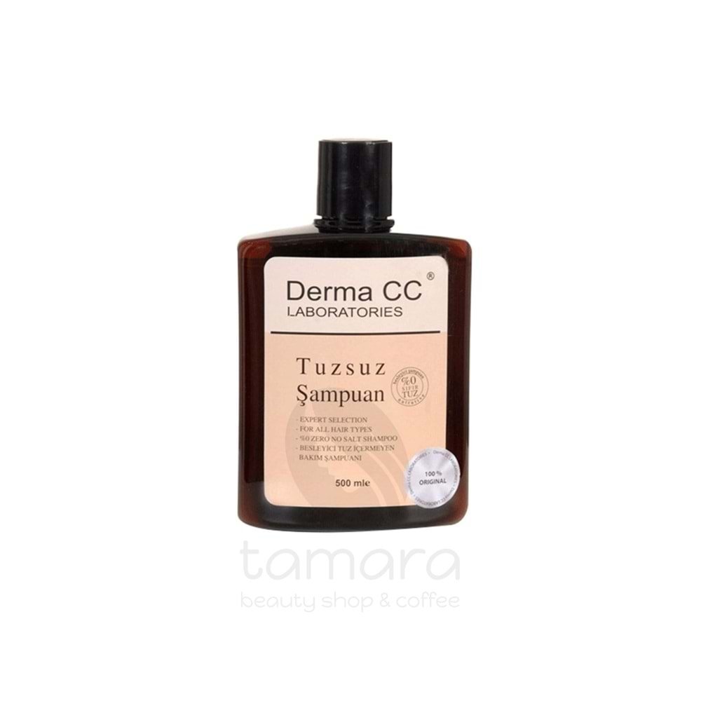 Derma CC Laboratories Tuzsuz Şampuan 500 Ml