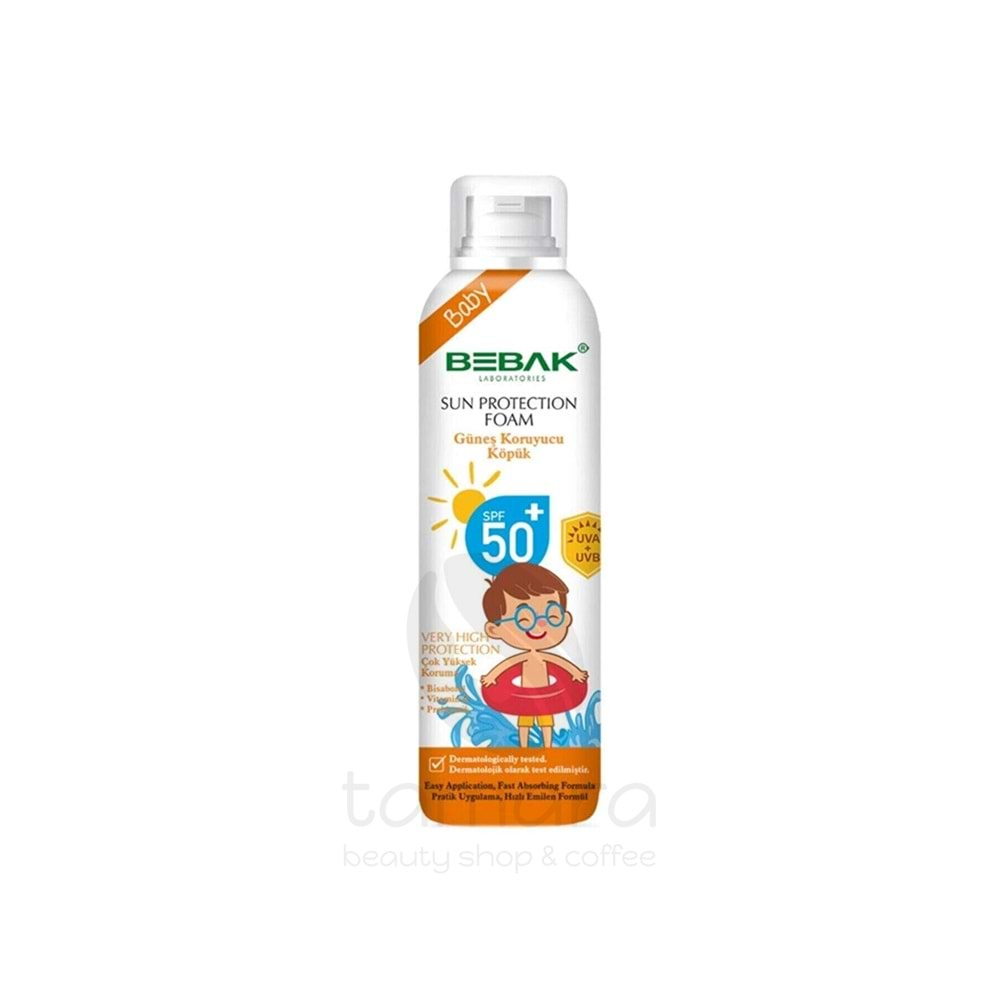 Bebak Çocuk Güneş Koruyucu Köpük 150ml