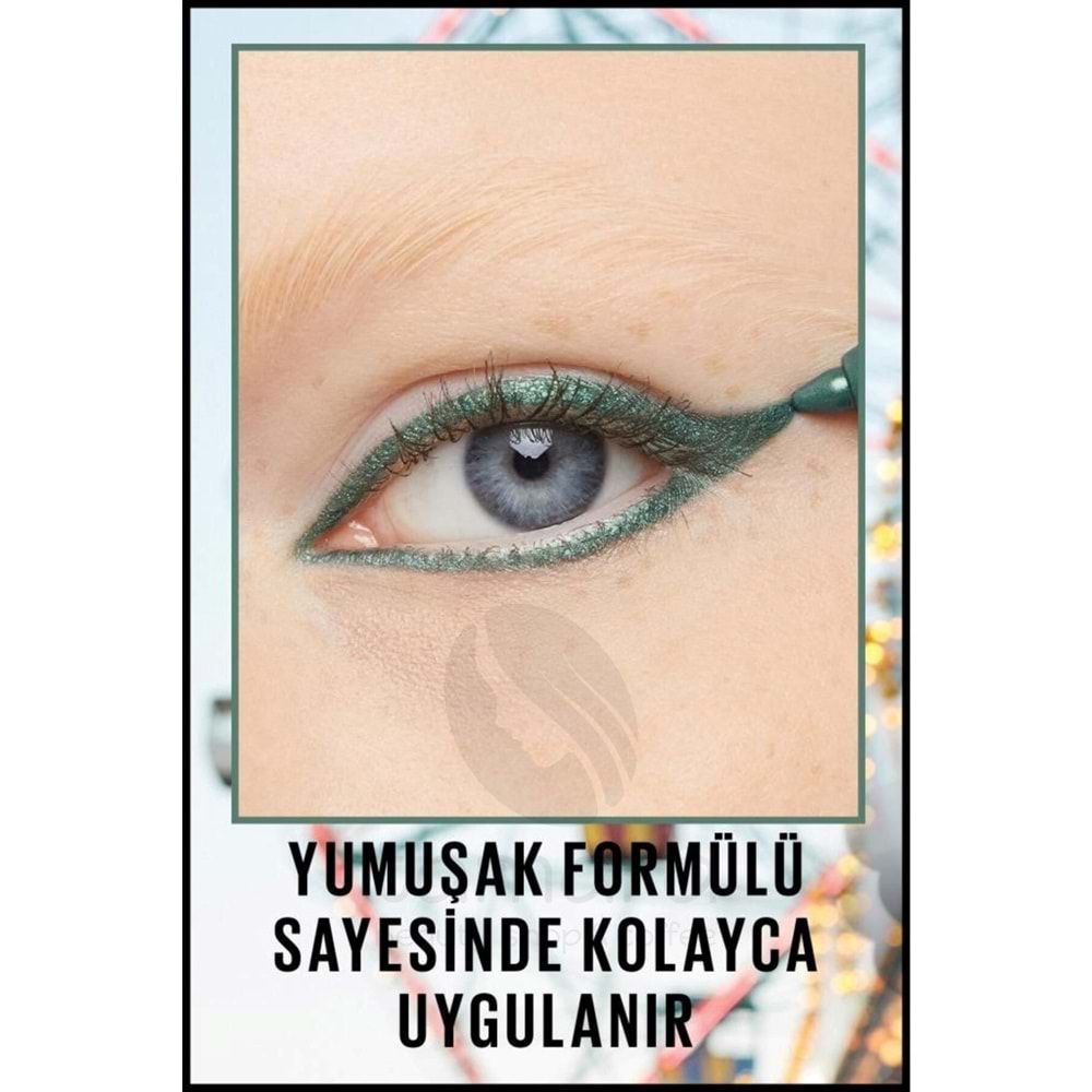 Maybelline New York Tattoo Liner Jel Göz Kalemi - Vivid Green