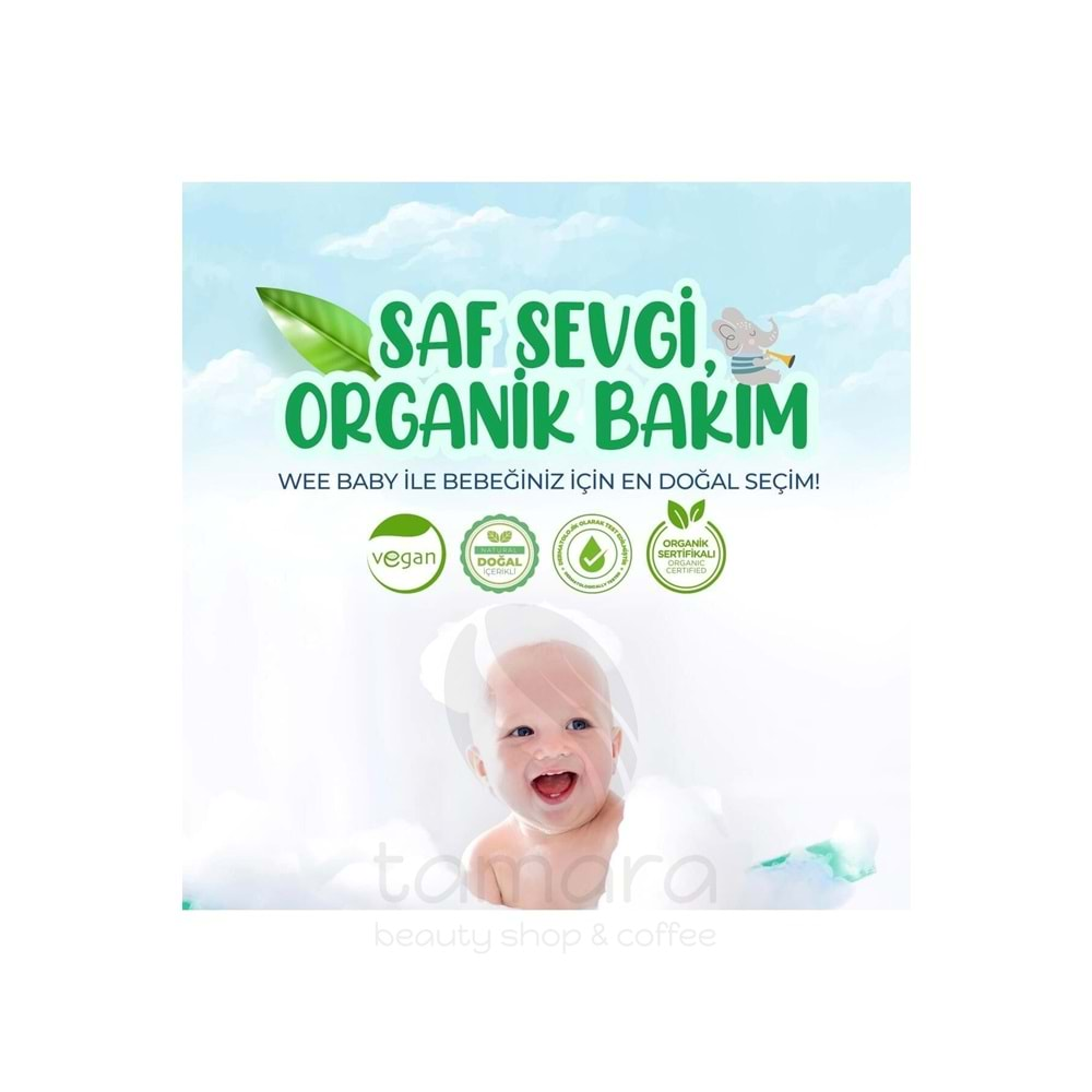 Wee Baby Bebek Saç Ve Vücut Şampuanı Vegan 750 ml