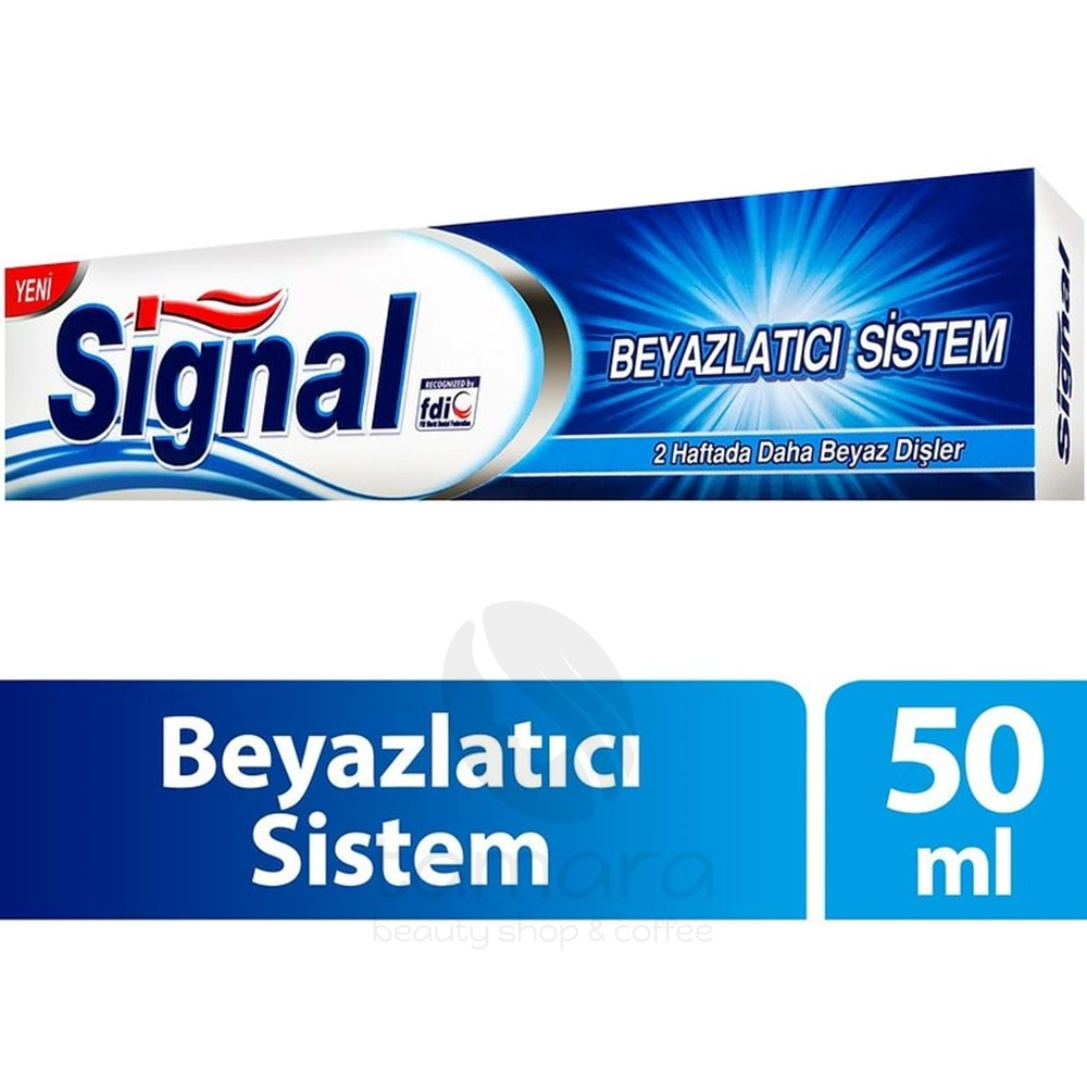 Signal Diş Macunu Ferahlatıcı Beyazlık 50 ml