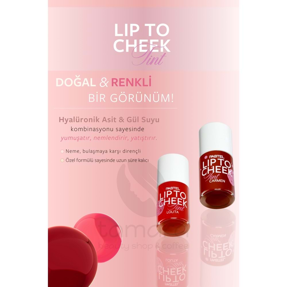 Pastel Plump Up Dolgunlaştıran Dudak Parlatıcısı 207 Mariposa & Lip To Cheek Tint Carmen5.3 ml - 9.6 ml