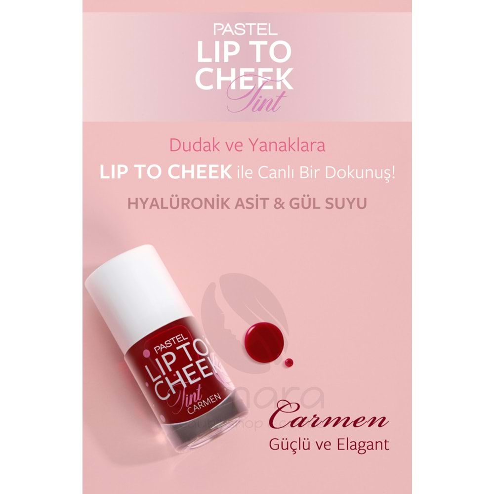 Pastel Plump Up Dolgunlaştıran Dudak Parlatıcısı 207 Mariposa & Lip To Cheek Tint Carmen5.3 ml - 9.6 ml