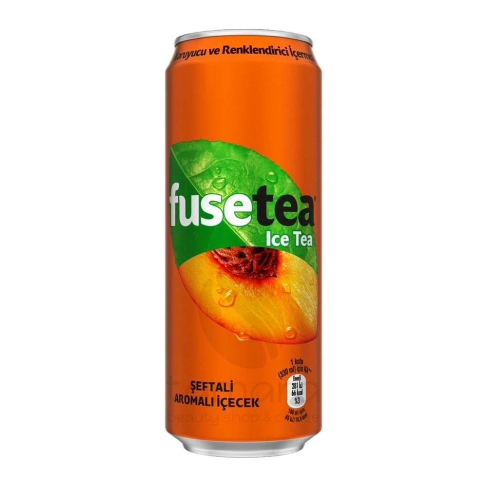 Fusetea Şeftali Aromalı İçecek Kutu 330 ml.