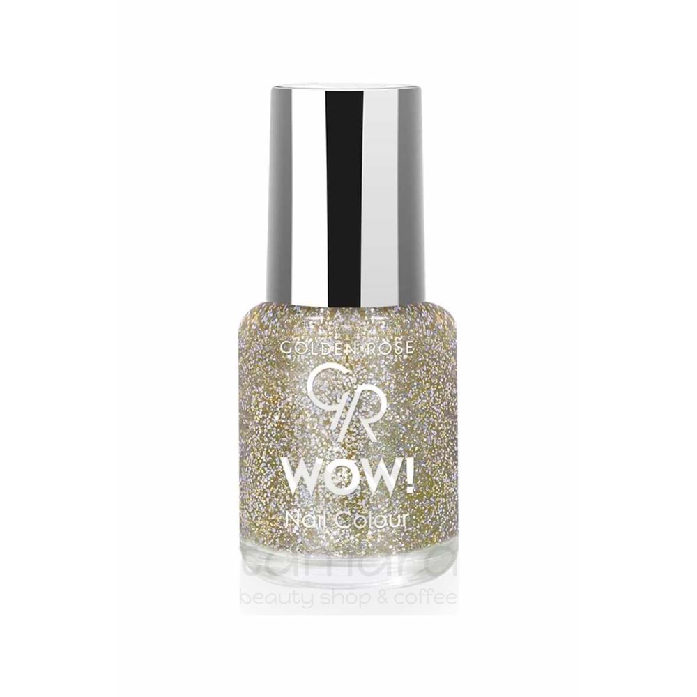 Golden Rose Wow Nail Color Glitter - 206 - Işıltılı Oje 6 ml.