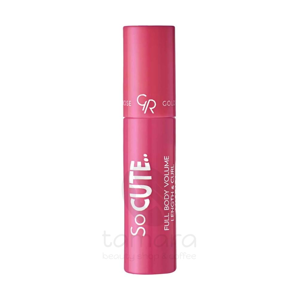 Golden Rose So Cute Full Body Volume Length&Curl Mascara - Black - Mini Maskara