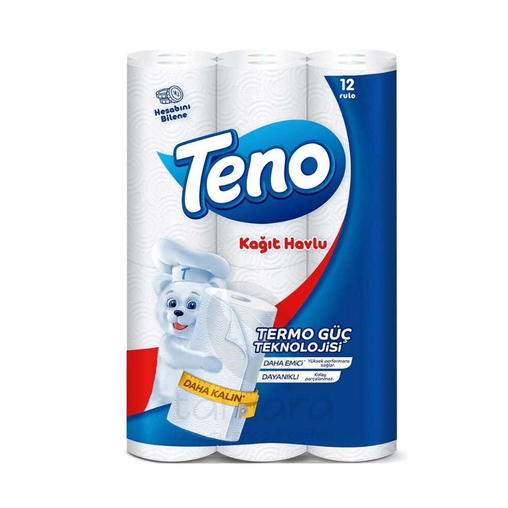 Teno Kağıt Havlu 12 Rulo