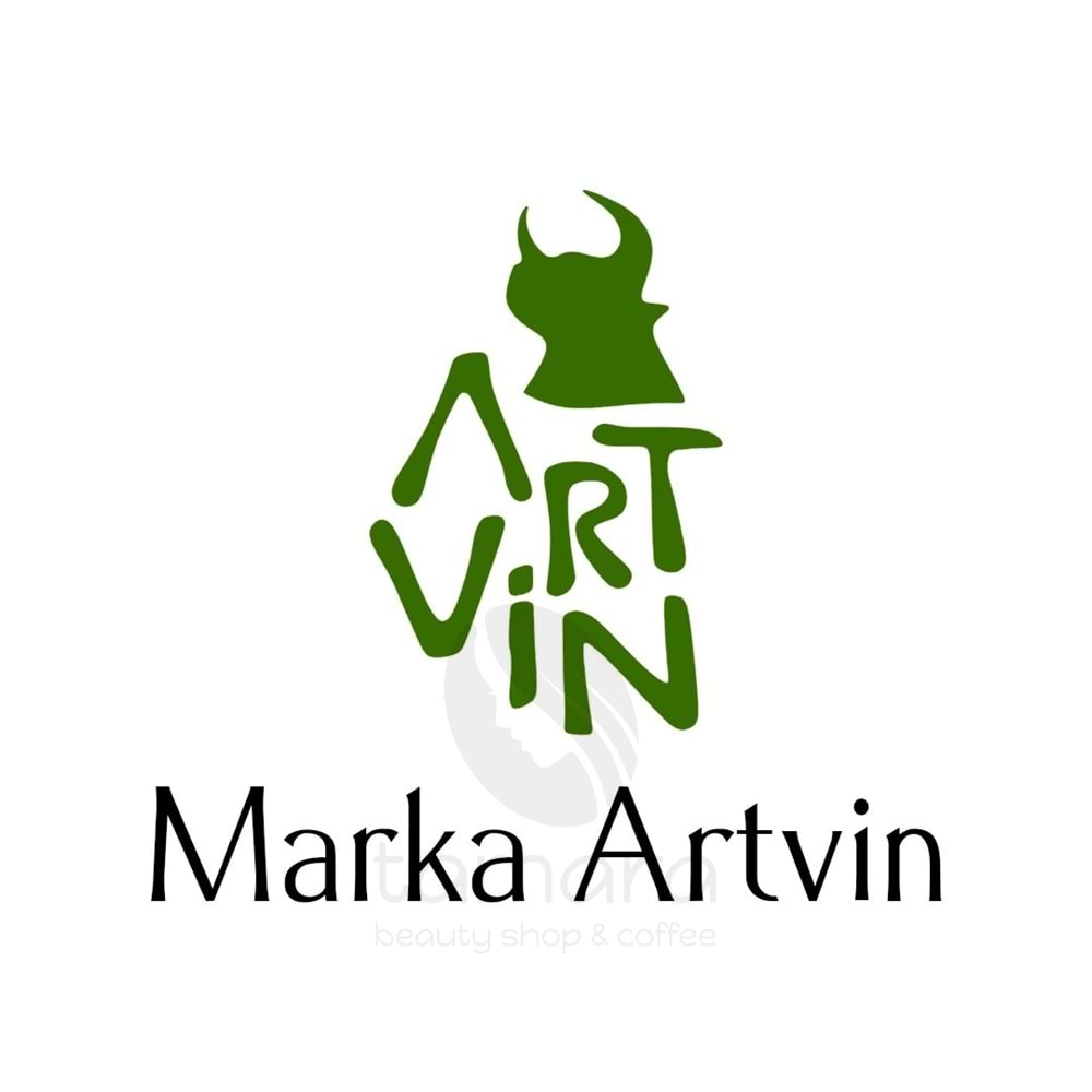 Artvin Logo Baskılı Bisiklet Yaka Geniş Kalıp Tişört