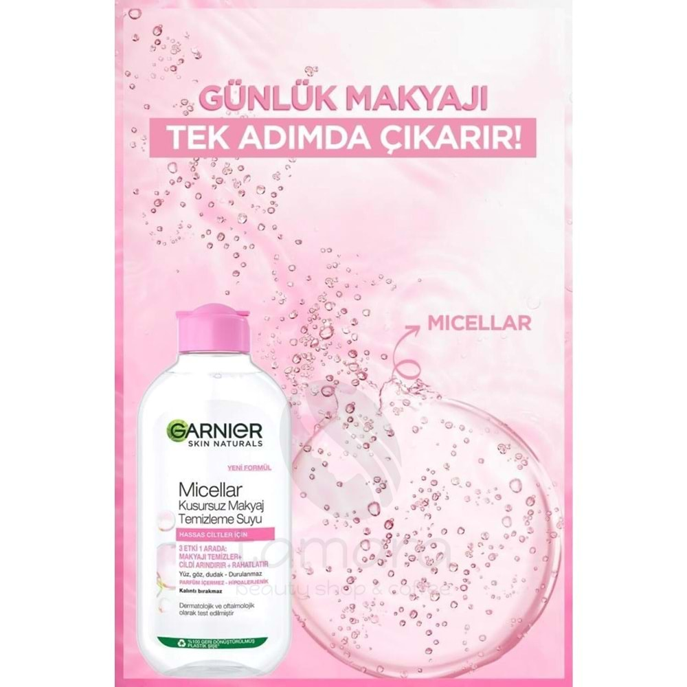 Garnier Micellar Kusursuz Makyaj Temizleme Suyu 200ml