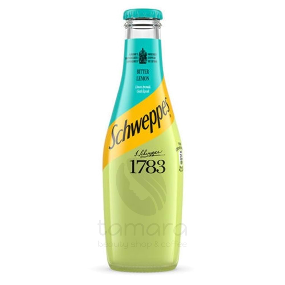 Schweppes Bitter Limon Aromalı Gazlı İçecek 250 ml.