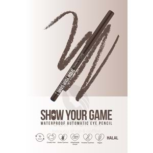 Pastel Show By Pastel Show Your Game Waterproof Gel Eye Pencil - Suya Dayanıklı Jel Göz Kalemi 414