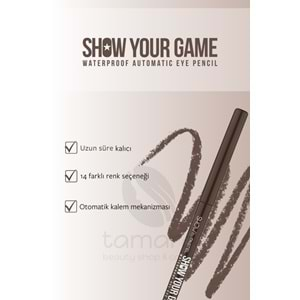 Pastel Show By Pastel Show Your Game Waterproof Gel Eye Pencil - Suya Dayanıklı Jel Göz Kalemi 414