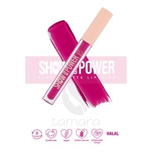 Show By Pastel Show Your Power Liquid Matte Lipstick- Likit Mat Ruj 608