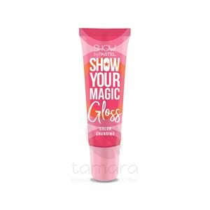 Show By Pastel Show Your Magic Gloss Color Changing - Renk Değiştiren Dudak Parlatıcısı 9 ml