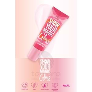 Show By Pastel Show Your Magic Gloss Color Changing - Renk Değiştiren Dudak Parlatıcısı 9 ml