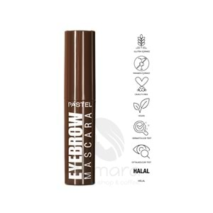 Pastel Eyebrow Mascara - Kaş Maskarası 22 Light Brown