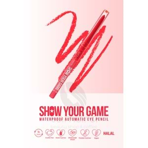 Show By Pastel Show Your Game Waterproof Gel Eye Pencil - Suya Dayanıklı Jel Göz Kalemi 409 0.28 g