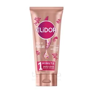 Elidor 1 Minute Onarıcı Süper Saç Bakım Kremi Güçlü ve Parlak 170 ml