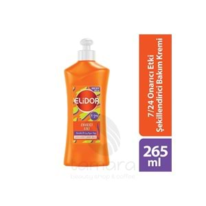 Elidor 7/24 Şekillendirici Saç Bakım Kremi Onarıcı Etki Keratin & Çay Ağacı Yağı 265 Ml