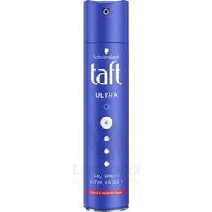 Taft Ultra Güçlü Saç Spreyi 250 Ml