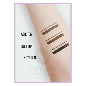 Maybelline New York Express Brow Satin Duo Çift Taraflı Kaş Kalemi - 01 Açık Ton