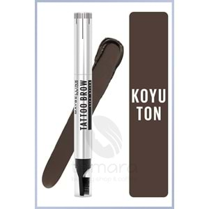 Maybelline New York Kaş Kalemi Tattoo Brow Lift Stick 04 Deep Brown