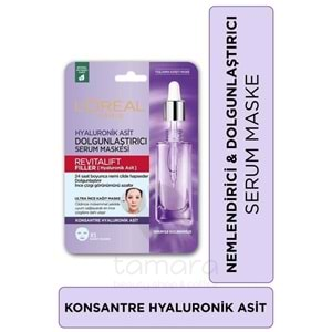 Loreal Paris Revitalift Filler Dolgunlaştırıcı Serum Maske