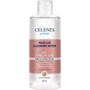 Celenes Cloudberry Misel Temızleme Suyu 250 ml Kuru - Hassas