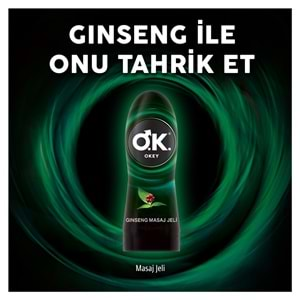 Okey Masaj Jeli Ginseng 200 ml