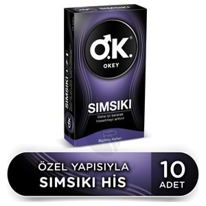 Okey Sımsıkı Prezarvatif 10'lu