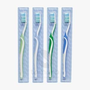 Amway Glister Advanced Toothbrush (4 Brushes) Diş Fırçası Medium 4 lü Paket