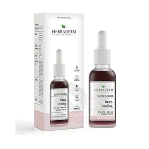 Herbaderm Super Serum AHA Kırmızı Peeling 30 ml