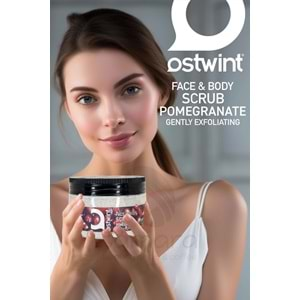 Ostwint Yüz ve Vücut Scrub Jel Nar 300ML