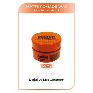 Morfose Ossion Medium Hold Pomade Krem Mat Wax 100 ml