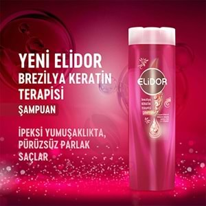 Elidor Brezilya Keratin Terapisi Saç Bakım Şampuanı 400 ml