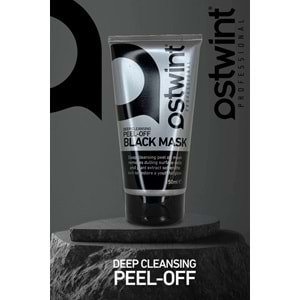 Ostwint Soyulabilir Siyah Maske 150 ml