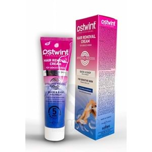 Ostwint Hassas Ciltler için Tüy Dökücü Krem 100 ml Kadın