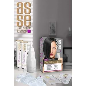 Asse 6.1 Koyu Küllü Kumral 50+50ml Set Boya