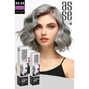 Asse 11.11 Küllü Platin - 60ml Tüp Boya