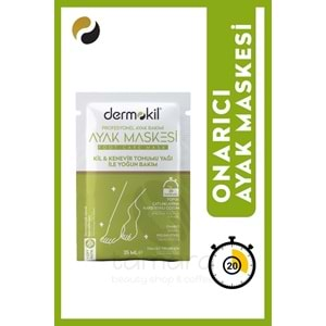 Dermokil Kil & Kenevir Yağlı Ayak Maskesi 35 Ml