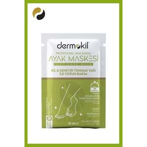 Dermokil Kil & Kenevir Yağlı Ayak Maskesi 35 Ml