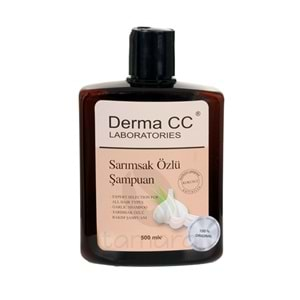 Derma CC Laboratories Sarımsak Özlü Saç Güçlendirici Bakım Şampuanı 500 Ml